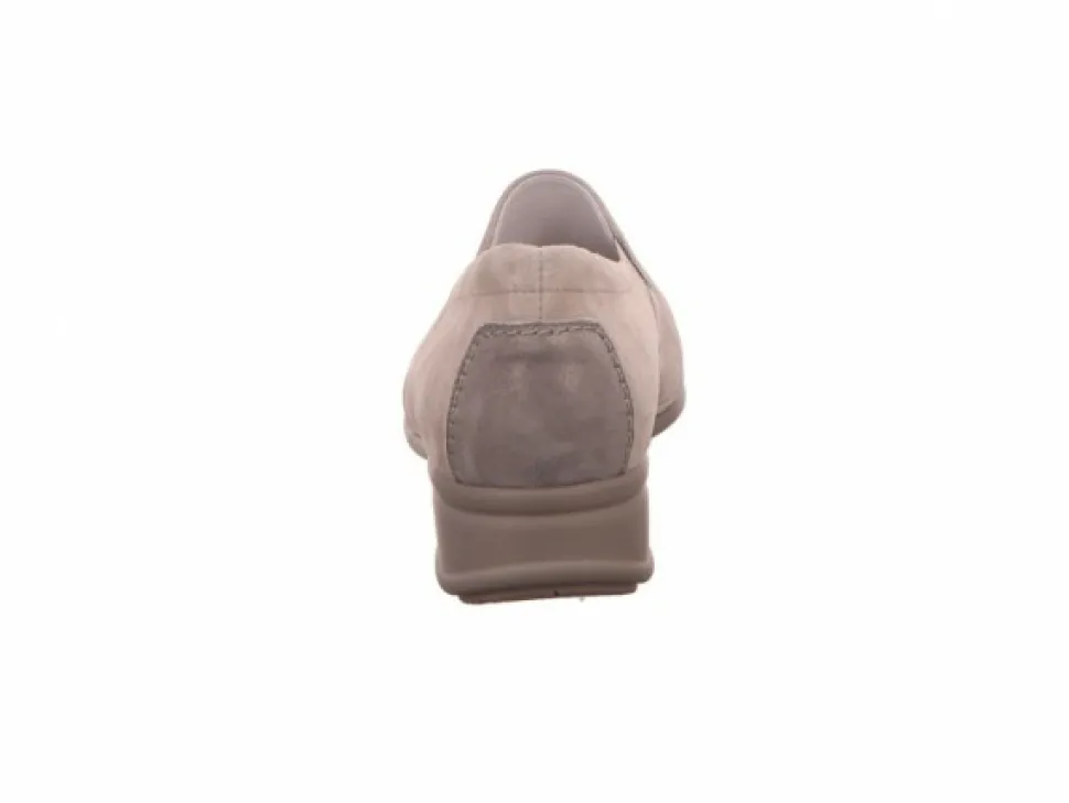Komfort Slipper grau Semler R1635 perle
