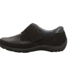 Komfort Slipper schwarz DENVER KROKUSSTR. TAIPEI