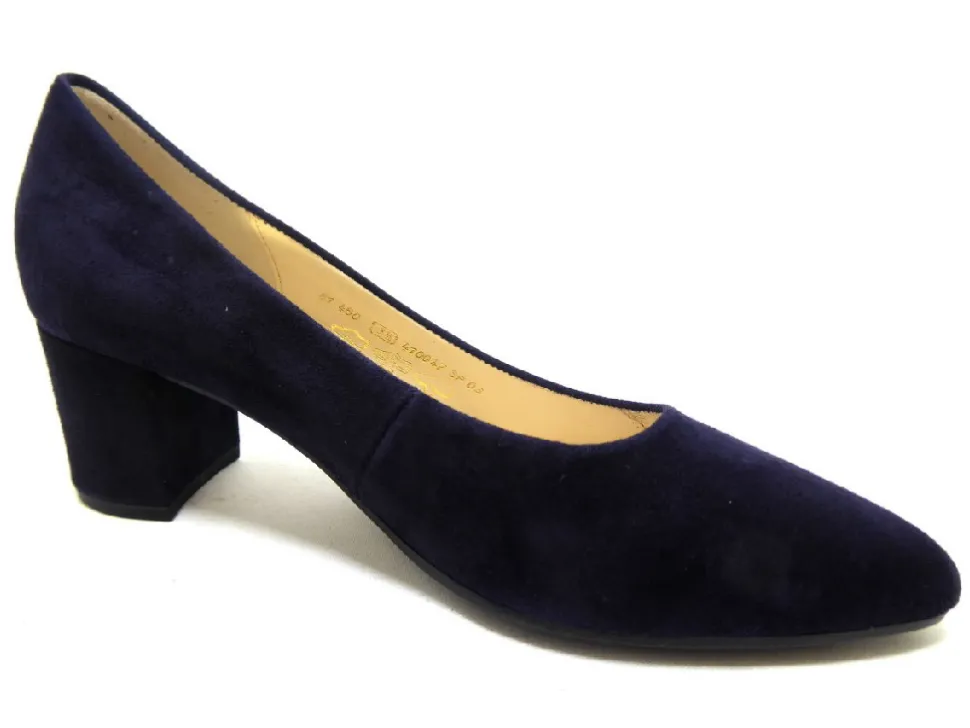 Modische Pumps blau