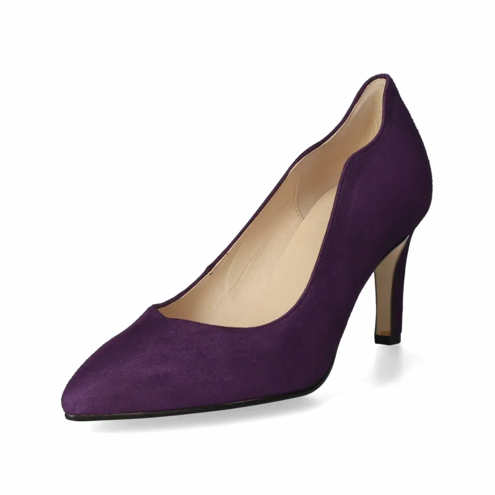 Modische Pumps lila/pink