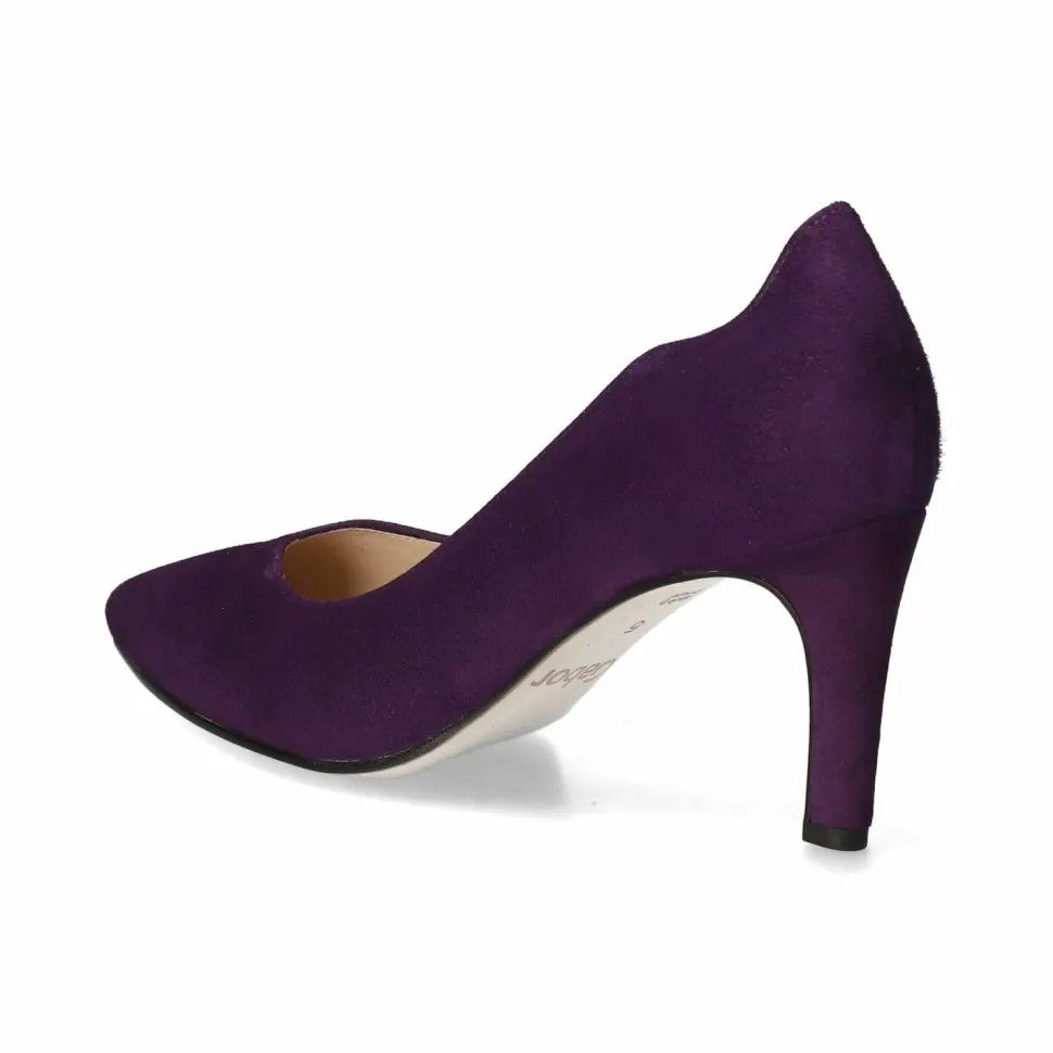 Modische Pumps lila/pink