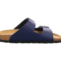 Pantoletten blau