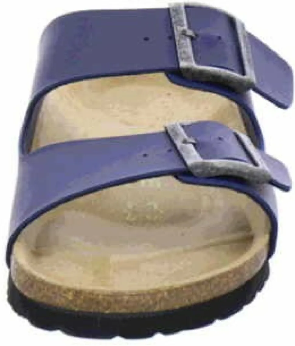 Pantoletten blau