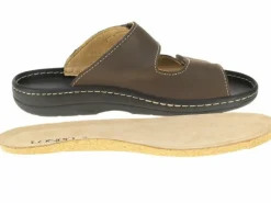 Pantoletten braun
