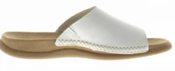Pantoletten schwarz 21 weiß Cervo