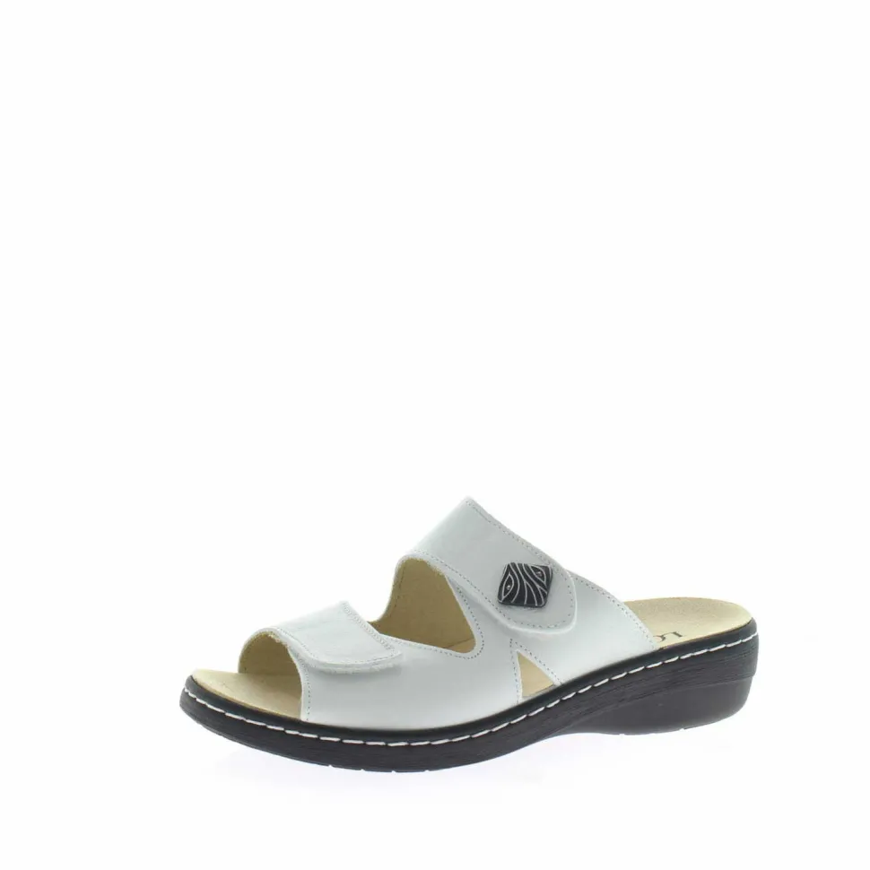 Pantoletten weiss Bequem-Pantolette,weiss