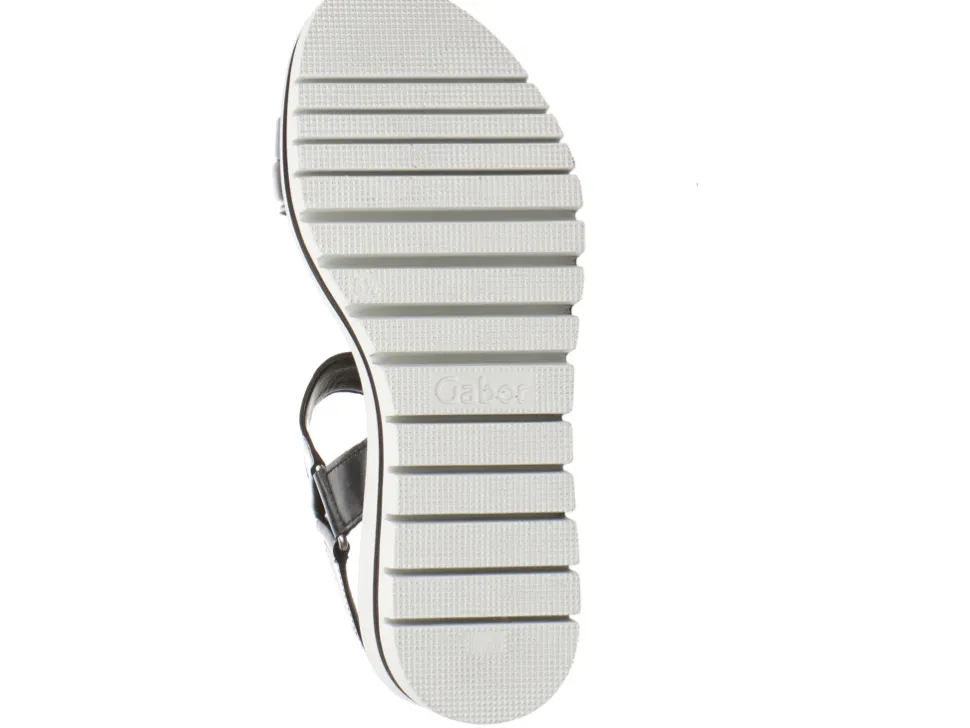 Plateau Sandalen schwarz