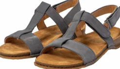 Riemchen Sandalen blau