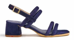 Riemchen Sandalen blau Sandale Ines