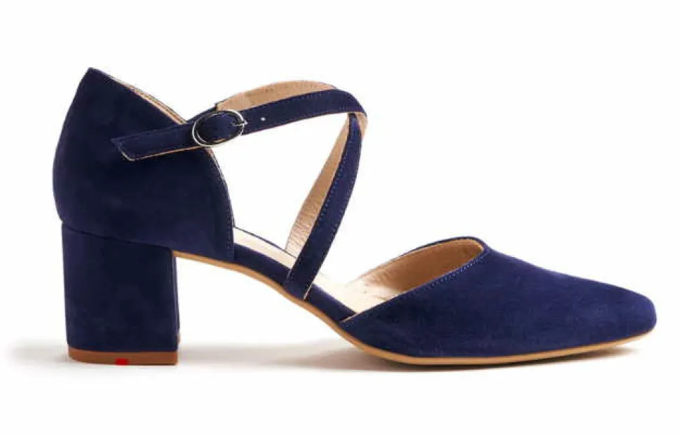 Riemchen Sandalen blau Sandale