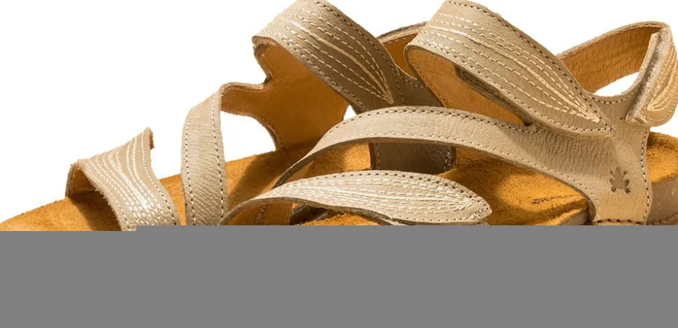 Riemchen Sandalen khaki