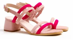 Riemchen Sandalen lila/pink Sandale Ines