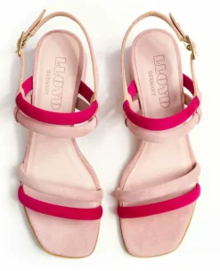 Riemchen Sandalen lila/pink Sandale Ines