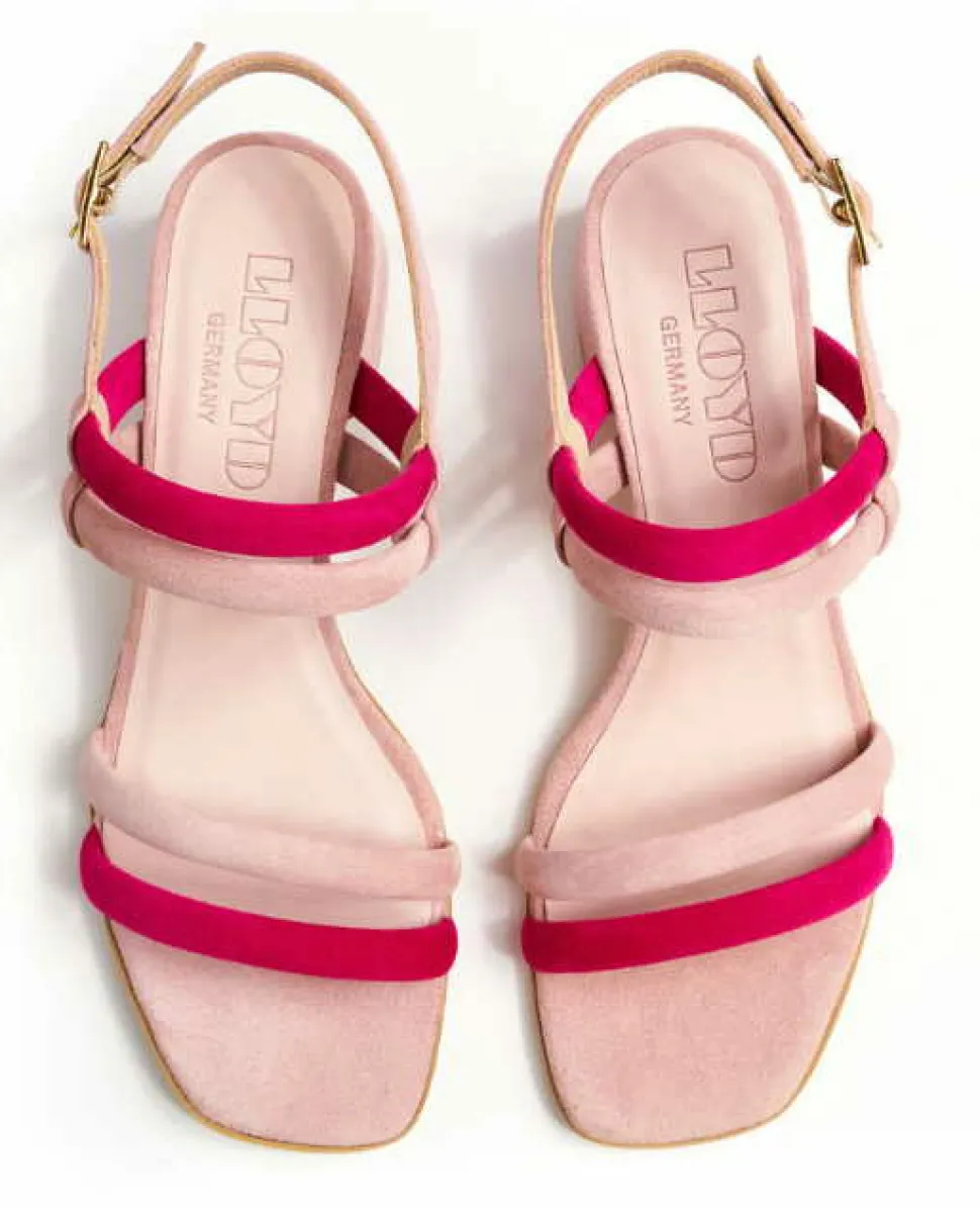 Riemchen Sandalen lila/pink Sandale Ines