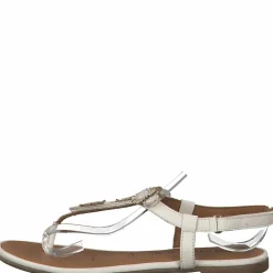 Riemchen Sandalen weiss