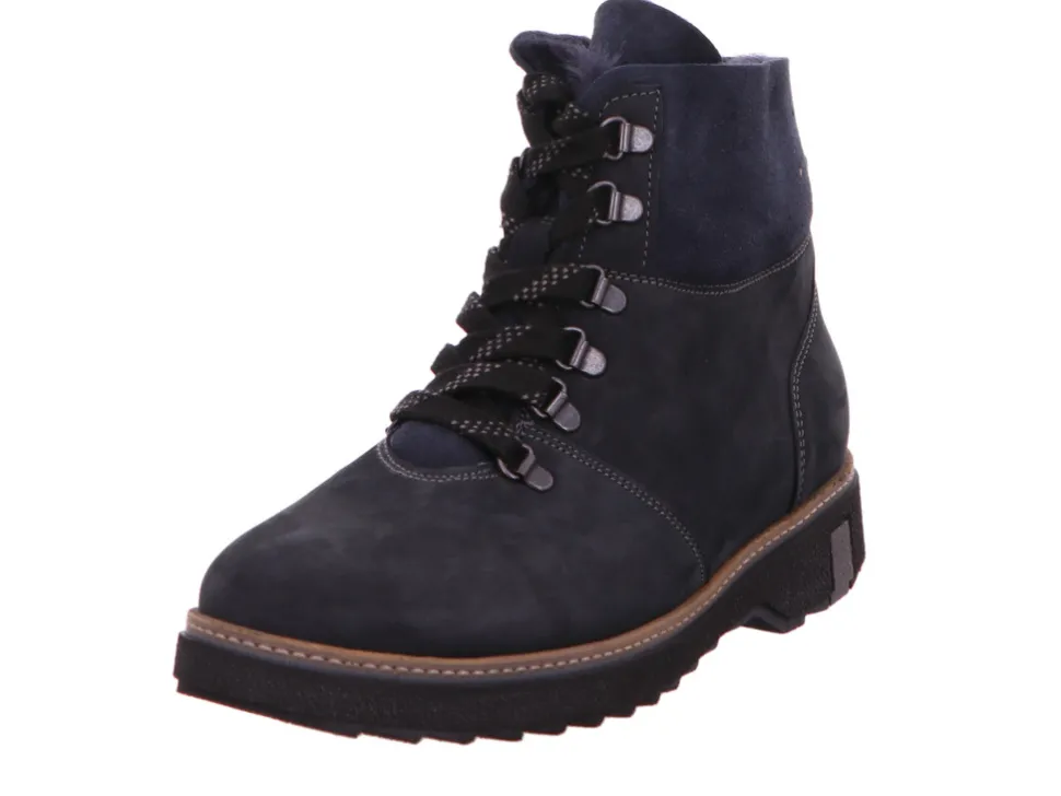 Schnür-Stiefeletten blau 2022 Hitoni