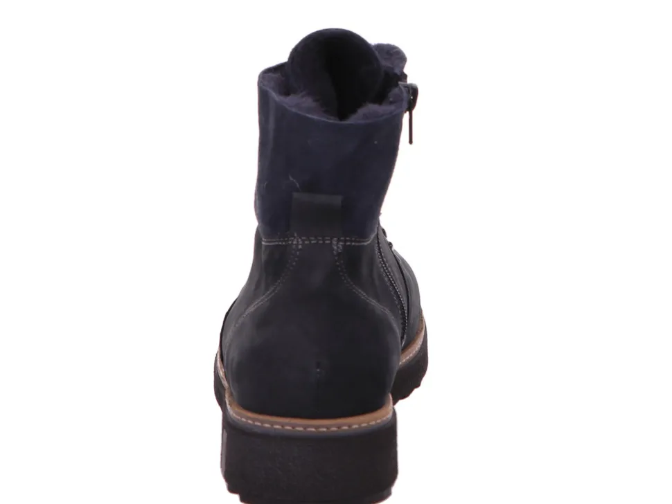 Schnür-Stiefeletten blau 2022 Hitoni