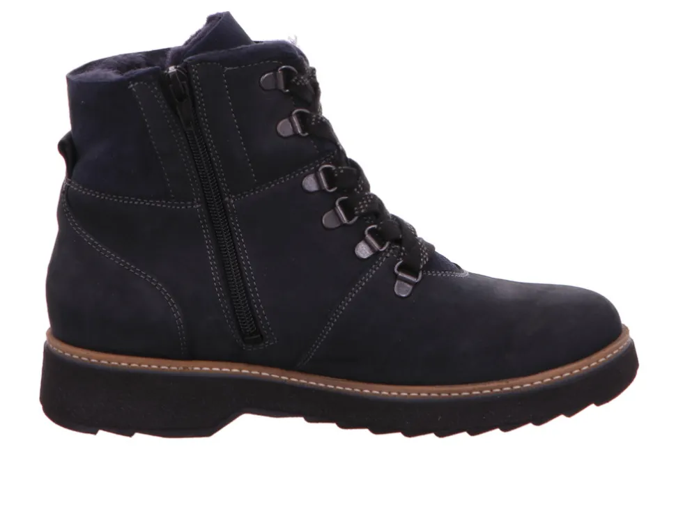 Schnür-Stiefeletten blau 2022 Hitoni