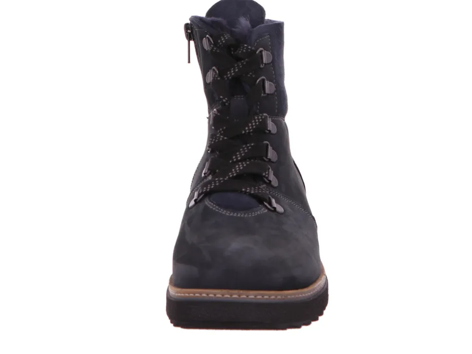 Schnür-Stiefeletten blau 2022 Hitoni