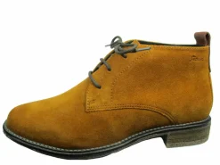 Schnür-Stiefeletten braun