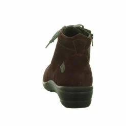 Schnür-Stiefeletten rot