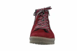 Schnür-Stiefeletten rot Ilona