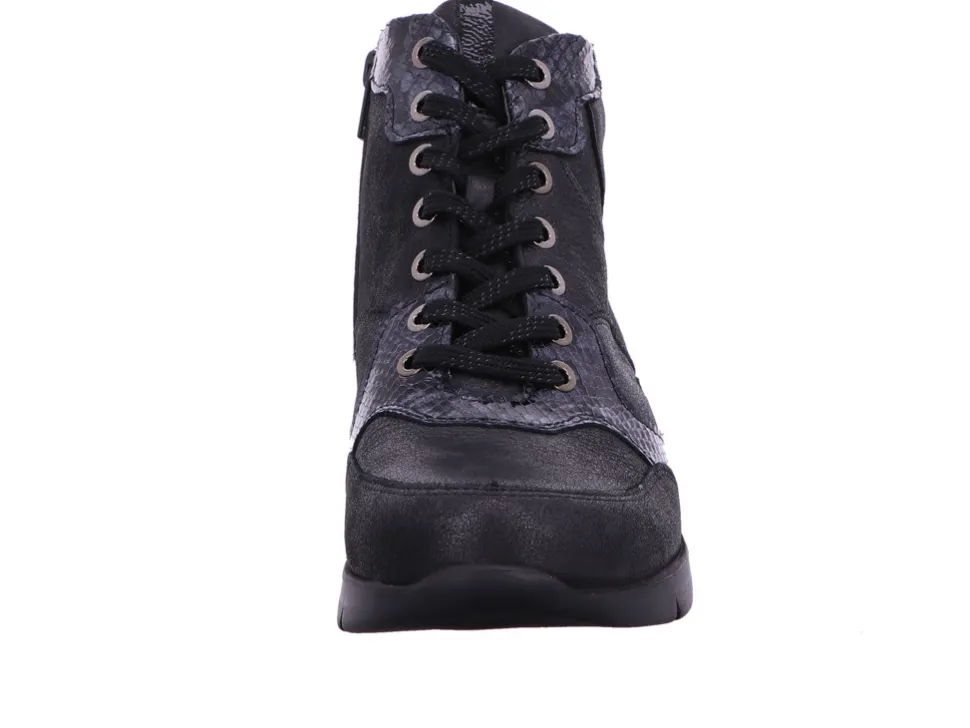 Schnür-Stiefeletten schwarz 2XBRONX NAJA TAIPEI BRONX