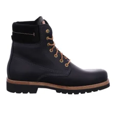 Schnür-Stiefeletten schwarz