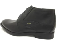 Schnür-Stiefeletten schwarz