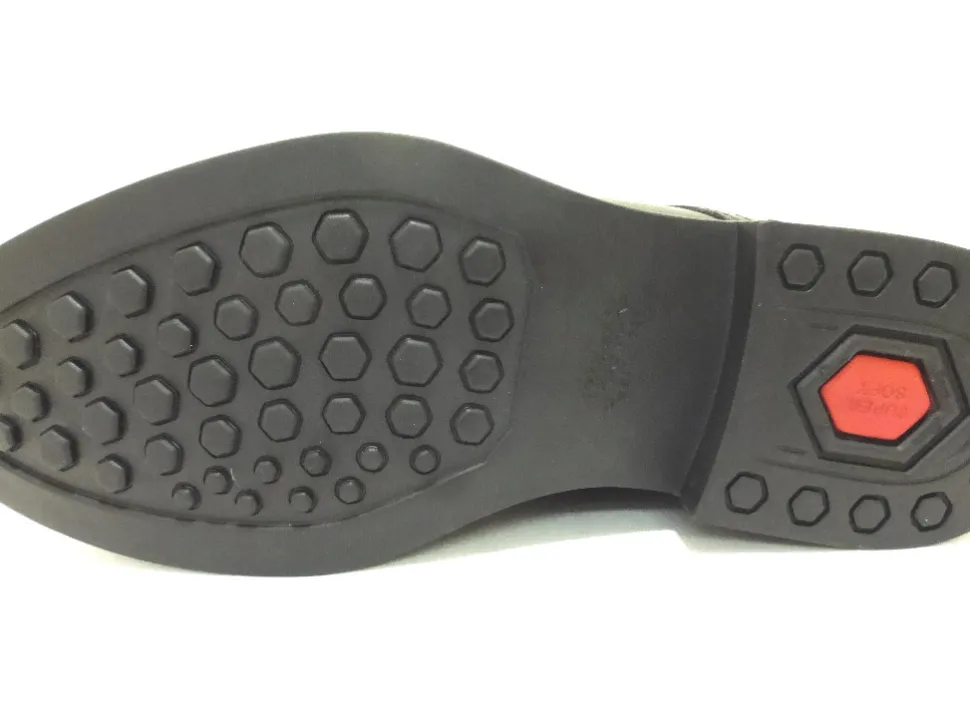 Schnür-Stiefeletten schwarz