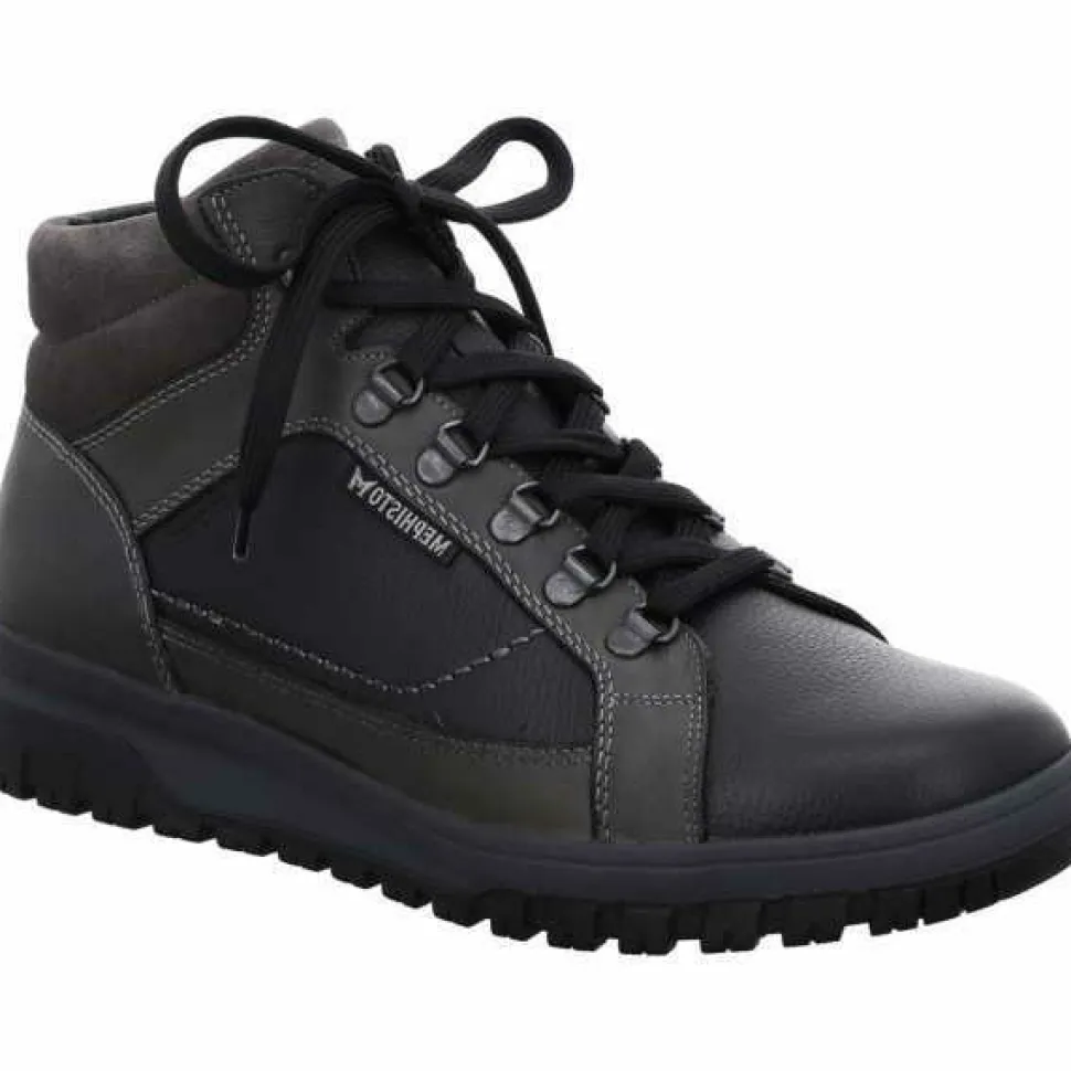 Schnür-Stiefeletten schwarz 1500 52