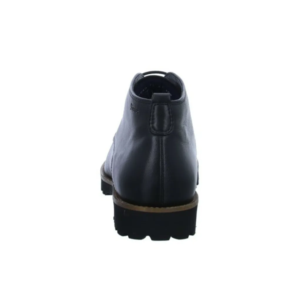 Schnür-Stiefeletten schwarz Meredith-702-XL