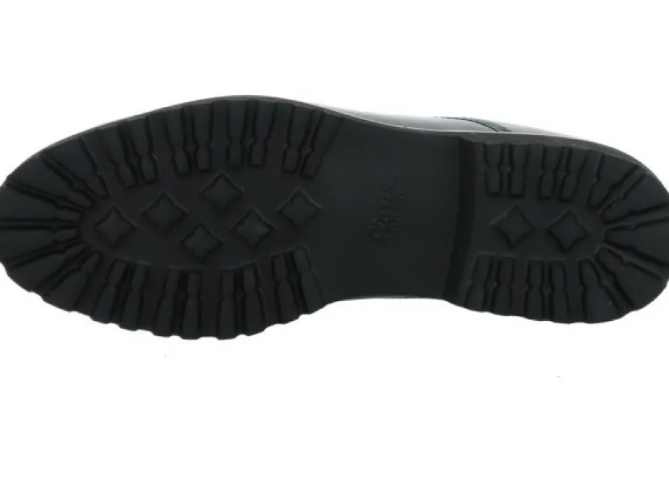 Schnür-Stiefeletten schwarz Meredith-702-XL