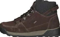 Schnür-Stiefeletten schwarz