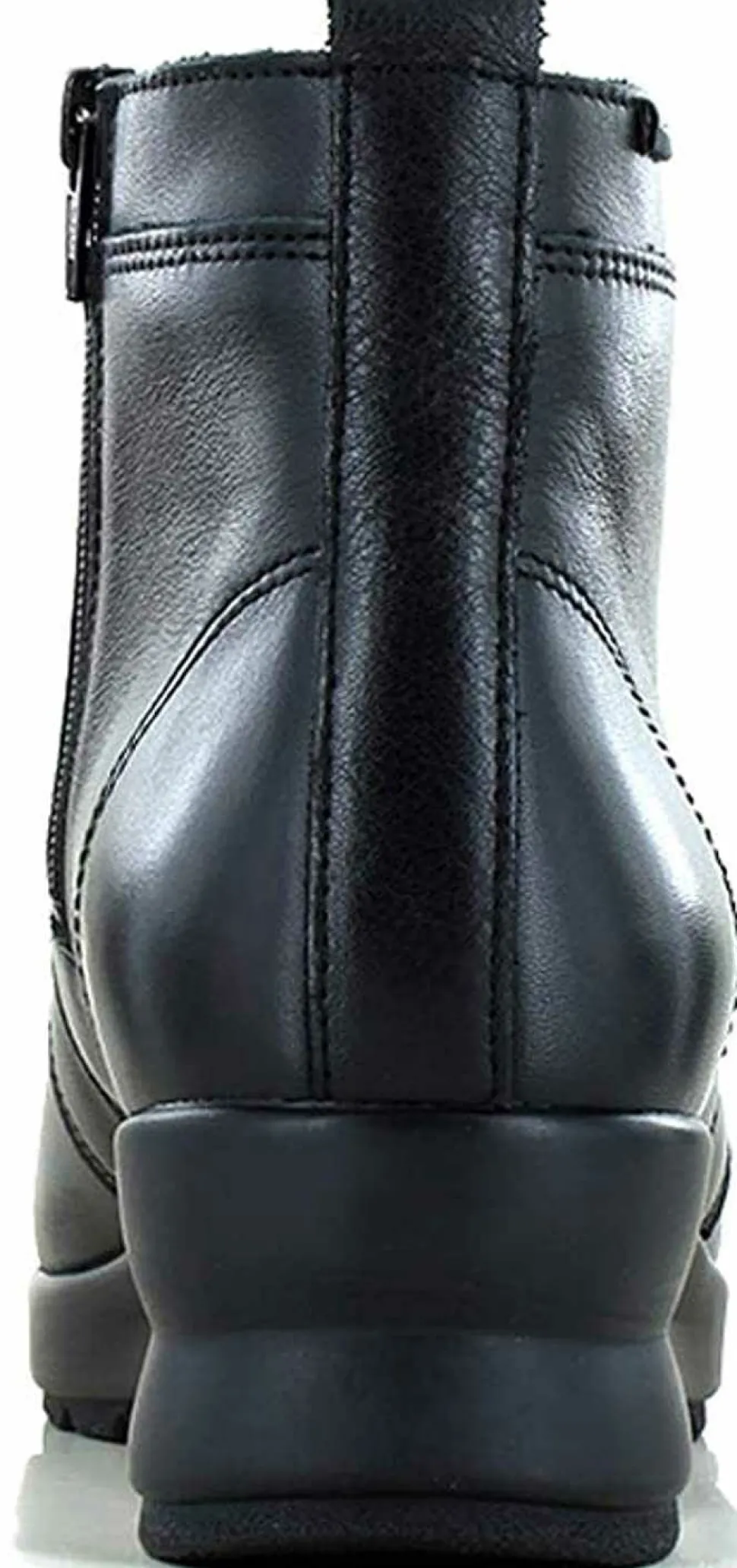 Schnür-Stiefeletten schwarz 7800