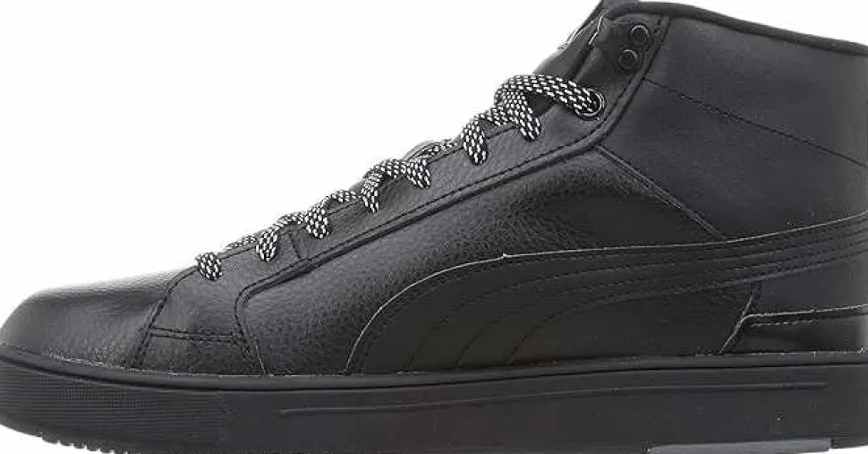 Sneaker schwarz Serve Pro Mid Puma Tex