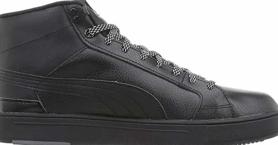 Sneaker schwarz Serve Pro Mid Puma Tex