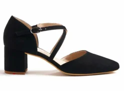 Spangenpumps schwarz Pump