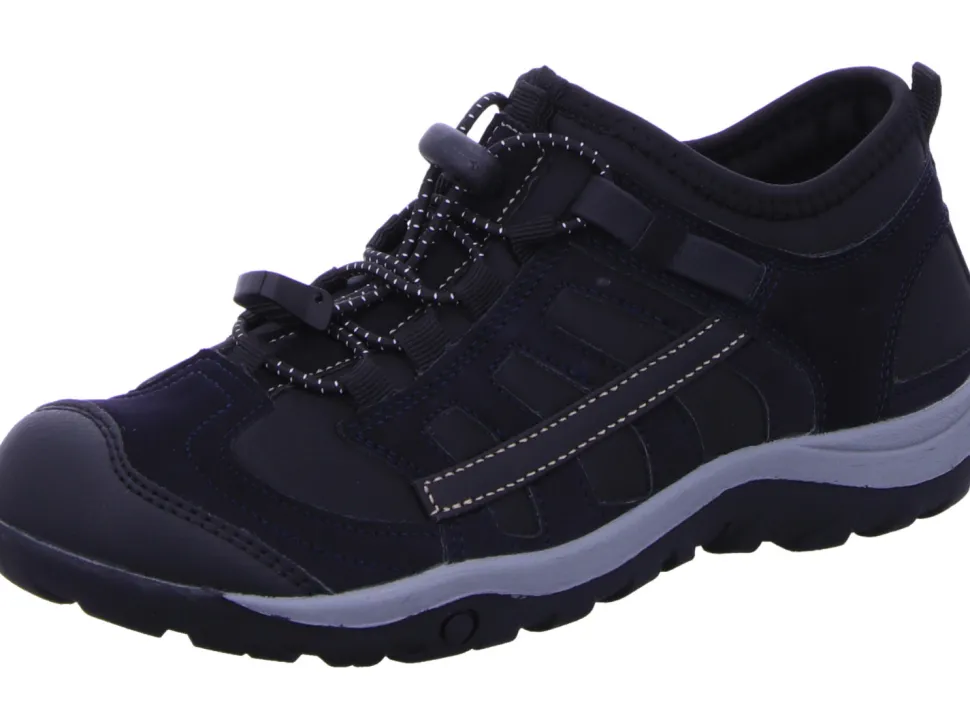 Sportliche Slipper blau