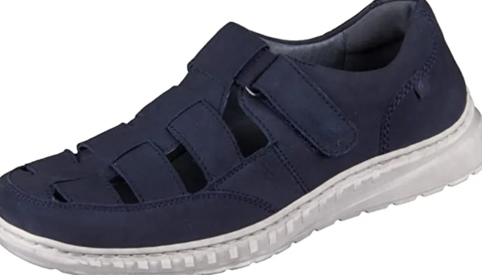 Sportliche Slipper blau