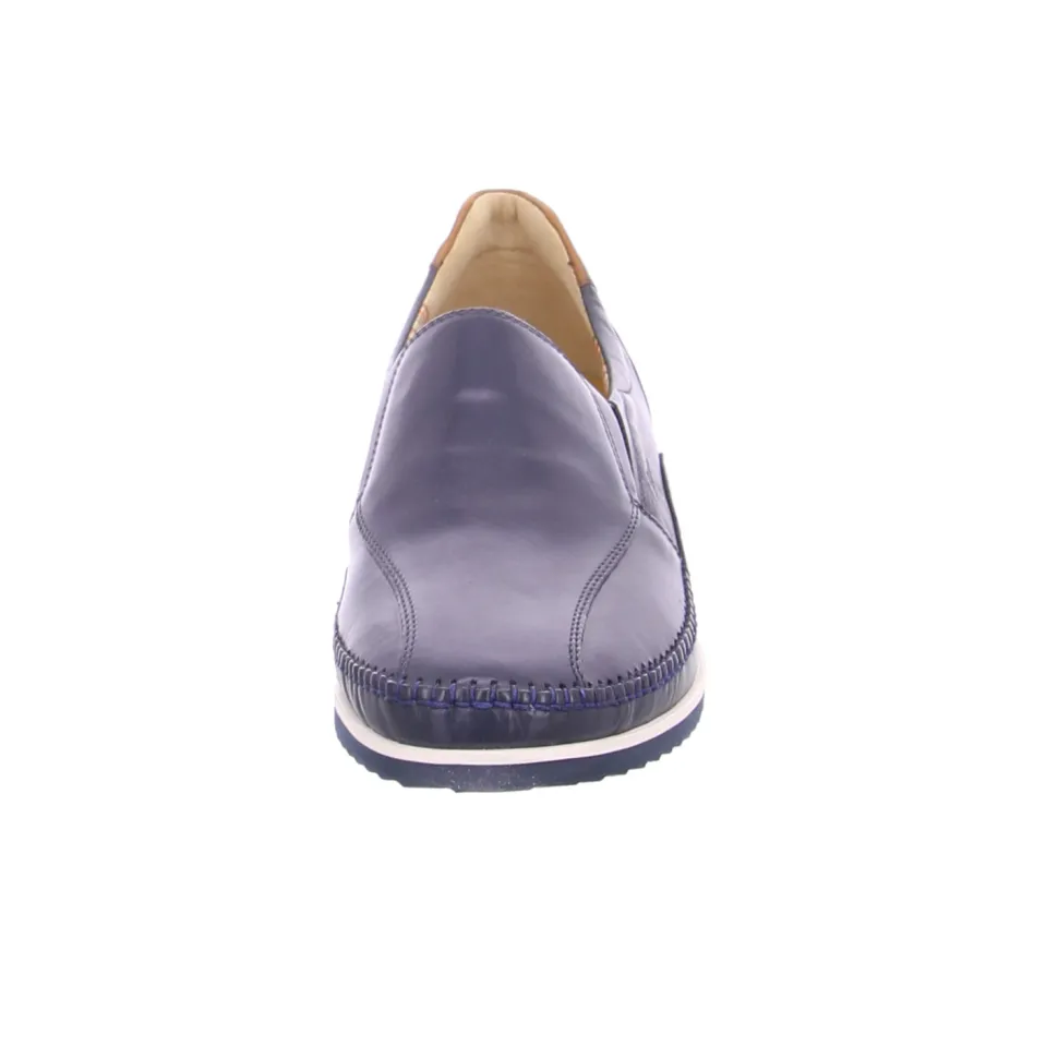 Sportliche Slipper blau
