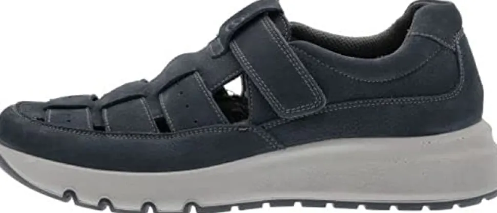 Sportliche Slipper blau