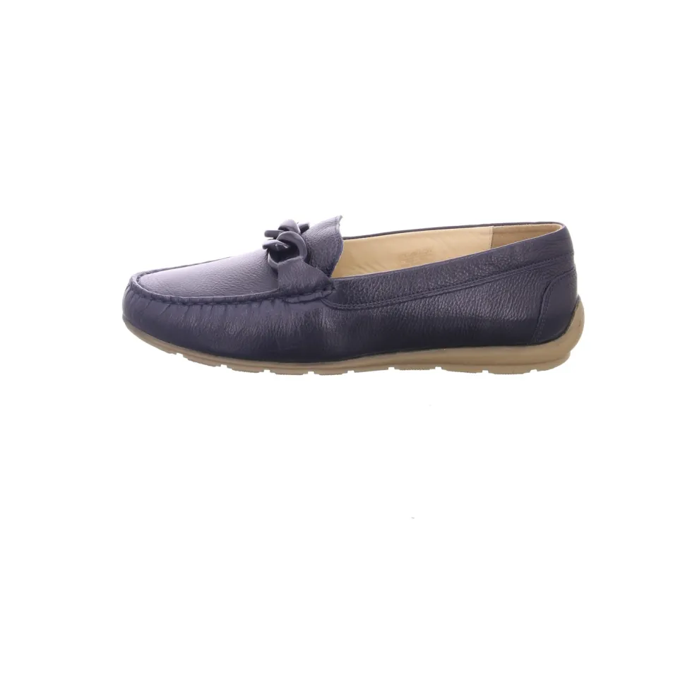 Sportliche Slipper blau
