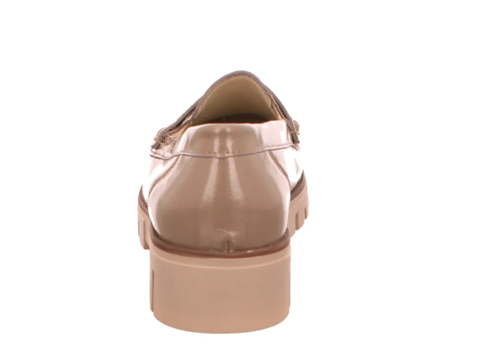 Sportliche Slipper braun bequemer Loafer