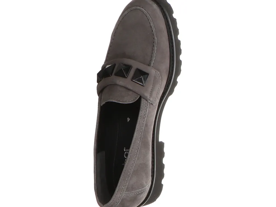 Sportliche Slipper grau