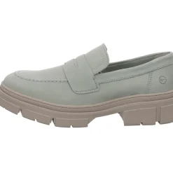 Sportliche Slipper grün