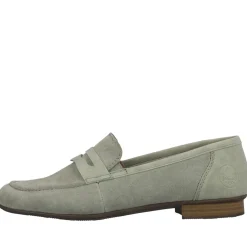 Sportliche Slipper grün