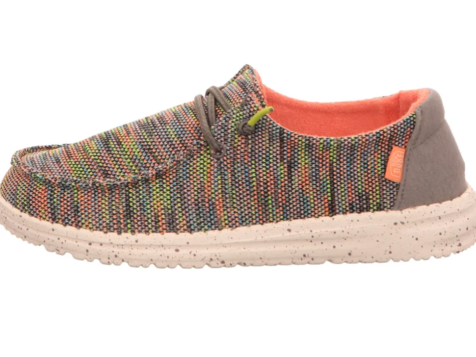 Sportliche Slipper rot