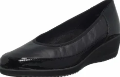 Sportliche Slipper schwarz bequemer Slipper
