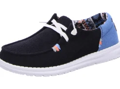 Sportliche Slipper schwarz Wendy Boho